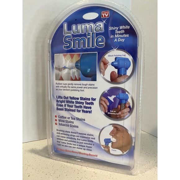 Luma Smile Dental Teeth Whitening & Polish Machine With 5 Polishing Cups Stains - Picture 2 of 3